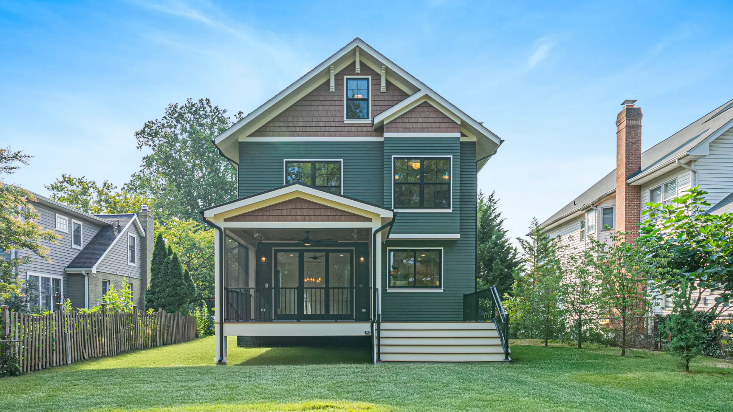 How to Budget for a Full House Remodel inspiration. Finished full house remodel with clean modern curb appeal
